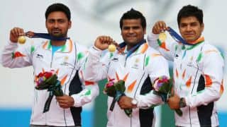 Asian Games 2014: Abhishek Verma, Rajat Chauhan, Sandeep Kumar earn India gold in Archery